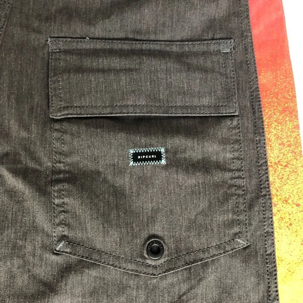 Rip Curl Mirage Owen Double Stitch Black Multicolor Board Shorts 30